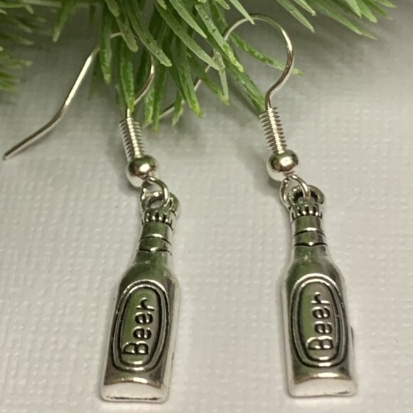 Beer Earring, Alcohol Earring, Drink Earring, St. Patrick's Day, Cinco De Mayo - Picture 6 of 9